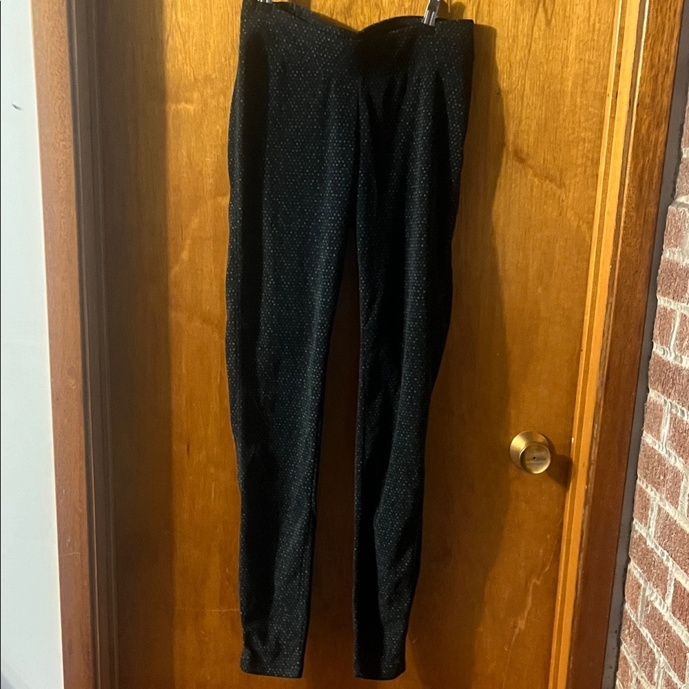 Woman’s Columbia Black Slim Fleece Pants Small